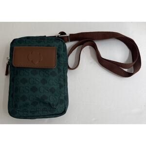 Girl Scout Logo Crossbody Purse Adjustable Durable Canvas Zipper Pockets